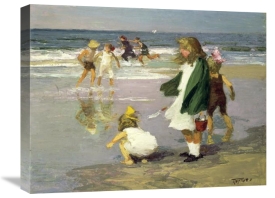 Edward Henry Potthast - Play in the Surf