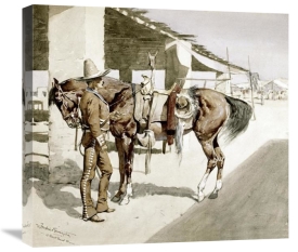 Frederic Remington - A Rural Guard - Mexico