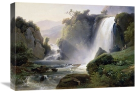 Jean Charles Joseph Remond - Tivoli Waterfall