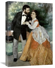 Pierre-Auguste Renoir - Alfred Sisley and His Wife