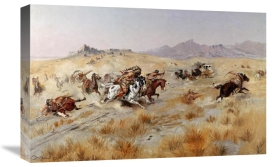 Charles M. Russell - Attack