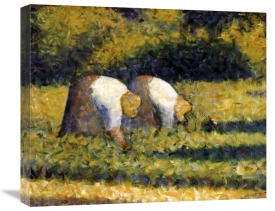 Georges Seurat - Farm Women at Work