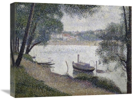Georges Seurat - Gray Weather, Grande Jatte