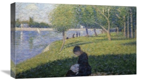 Georges Seurat - Study for A Sunday on La Grande Jatte II