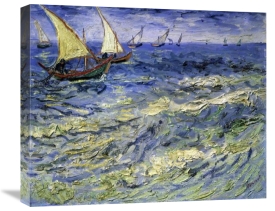 Vincent Van Gogh - Seascape at Saintes-Maries-De-La-Mer