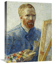 Vincent Van Gogh - Self Portrait in Front of Easel