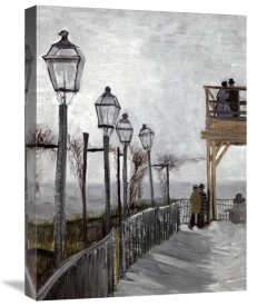 Vincent Van Gogh - Terrace and Observation Deck at the Moulin
