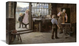 Hamlet Bannerman - His First Day at Work (Child Apprentice with Blacksmith)