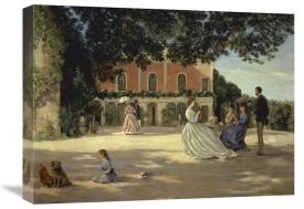Frederic Bazille - Family Reunion on the Terrace