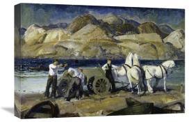 George Bellows - The Sand Team