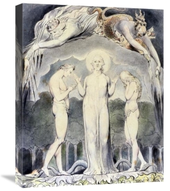 William Blake - The Judgment of Adam and Eve