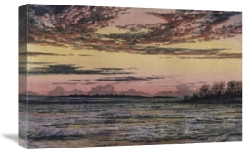 Frederic E. Church - Sunset Over the Ice