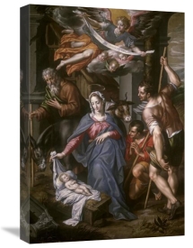 Hendrik de Clerck - The Adoration of the Shepherds