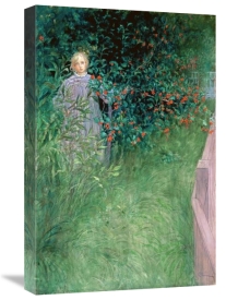 Carl Larsson - In the Hawthorn Hedge