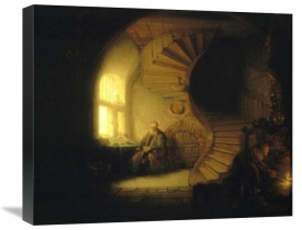 Rembrandt Van Rijn - Philosopher in Meditation