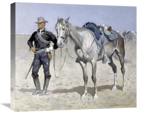 Frederic Remington - Trooper of the Plains