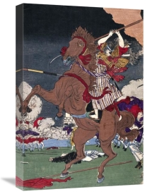Unknown - Battle at Kumamoto Castle, Kagoshima War (Detail)