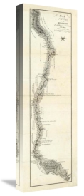 George Henri Victor Collot - Map of the Course of The Mississippi from the Missouri, 1796