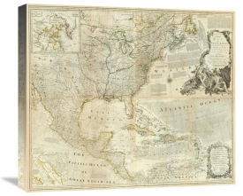 Thomas Jefferys - Composite: North America, 1776