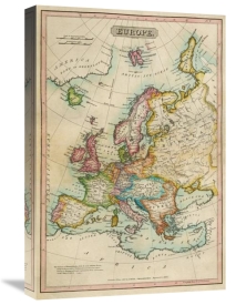 John Melish - Europe, 1820