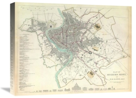 Society for the Diffusion of Useful Knowledge - Modern Rome, 1830