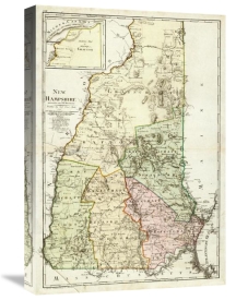Daniel Friedrich Sotzmann - New Hampshire, 1796