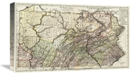 Daniel Friedrich Sotzmann - Pennsylvania, 1797