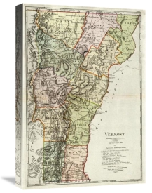 Daniel Friedrich Sotzmann - Vermont, 1797