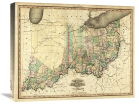 Henry S. Tanner - Ohio and Indiana, 1823