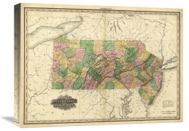 Henry S. Tanner - Pennsylvania and New Jersey, 1823