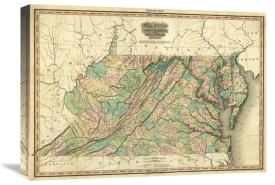 Henry S. Tanner - Virginia, Maryland and Delaware, 1823
