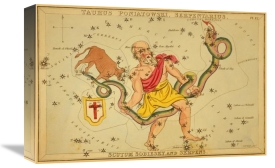 Jehoshaphat Aspin - Taurus Poniatowski, Serpentarius, Scutum Sobiesky, and Serpens, 1825