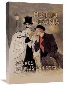 Theophile Alexandre Steinlen - Mothu et Doria, 1893