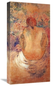 Paul Gauguin - Crouching Marquesain Woman Seen From The Back