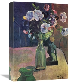 Paul Gauguin - Roses And Statuette