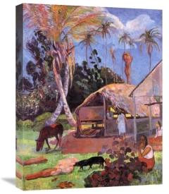 Paul Gauguin - The Black Pigs