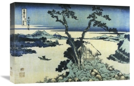 Hokusai - A View Of Mount Fuji Across Lake Suwa In Shinano Province 1831