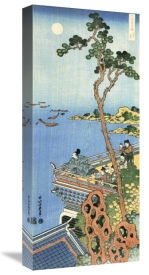 Hokusai - Abe No Nakamaro Gazing At The Moon