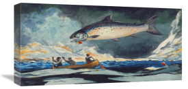 Winslow Homer - A Good Pool Saugenay River