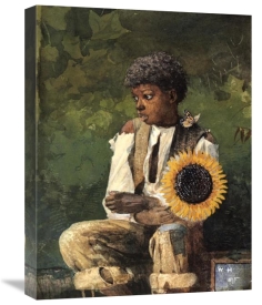Winslow Homer - Taking Sunflower To Teacher
