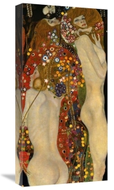 Gustav Klimt - Sea Serpents VI