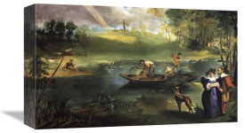 Edouard Manet - Fishing at St Quen, Paris