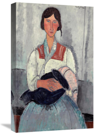 Amedeo Modigliani - Gypsy Woman With Baby