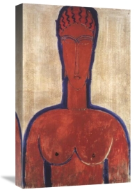 Amedeo Modigliani - Large Red Bust
