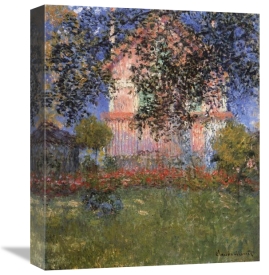 Claude Monet - Monets House At Argenteuil 1876