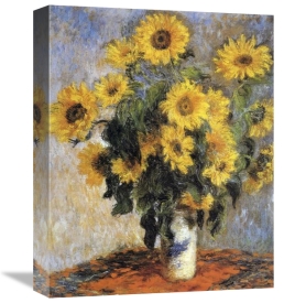 Claude Monet - Bouquet of Sunflowers, 1880