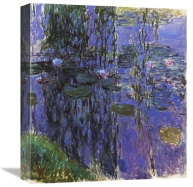 Claude Monet - Willow Fronds And Nympheas