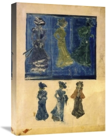 Maurice Brazil Prendergast - Six Sketches Of Ladies