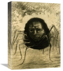 Odilon Redon - The Crying Spider