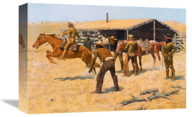 Frederic Remington - Coming And Going Of The Pony Express